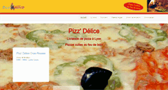 Desktop Screenshot of pizza-pizzdelice.com